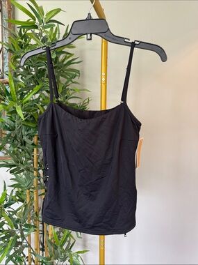 Michael Kors Black Adjustable Strap Swim Tankini NWT S